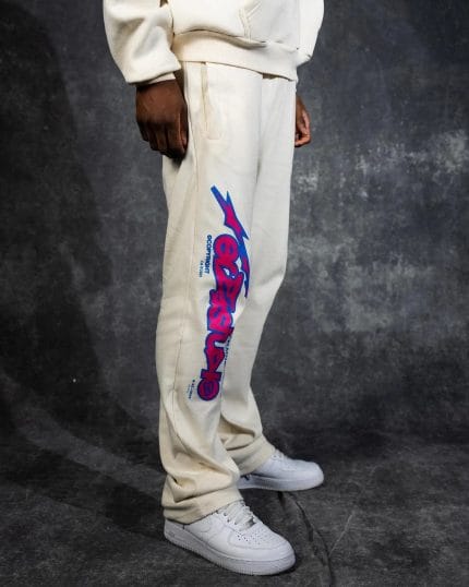 Ere Studios Midnight Trackie Hose Creme